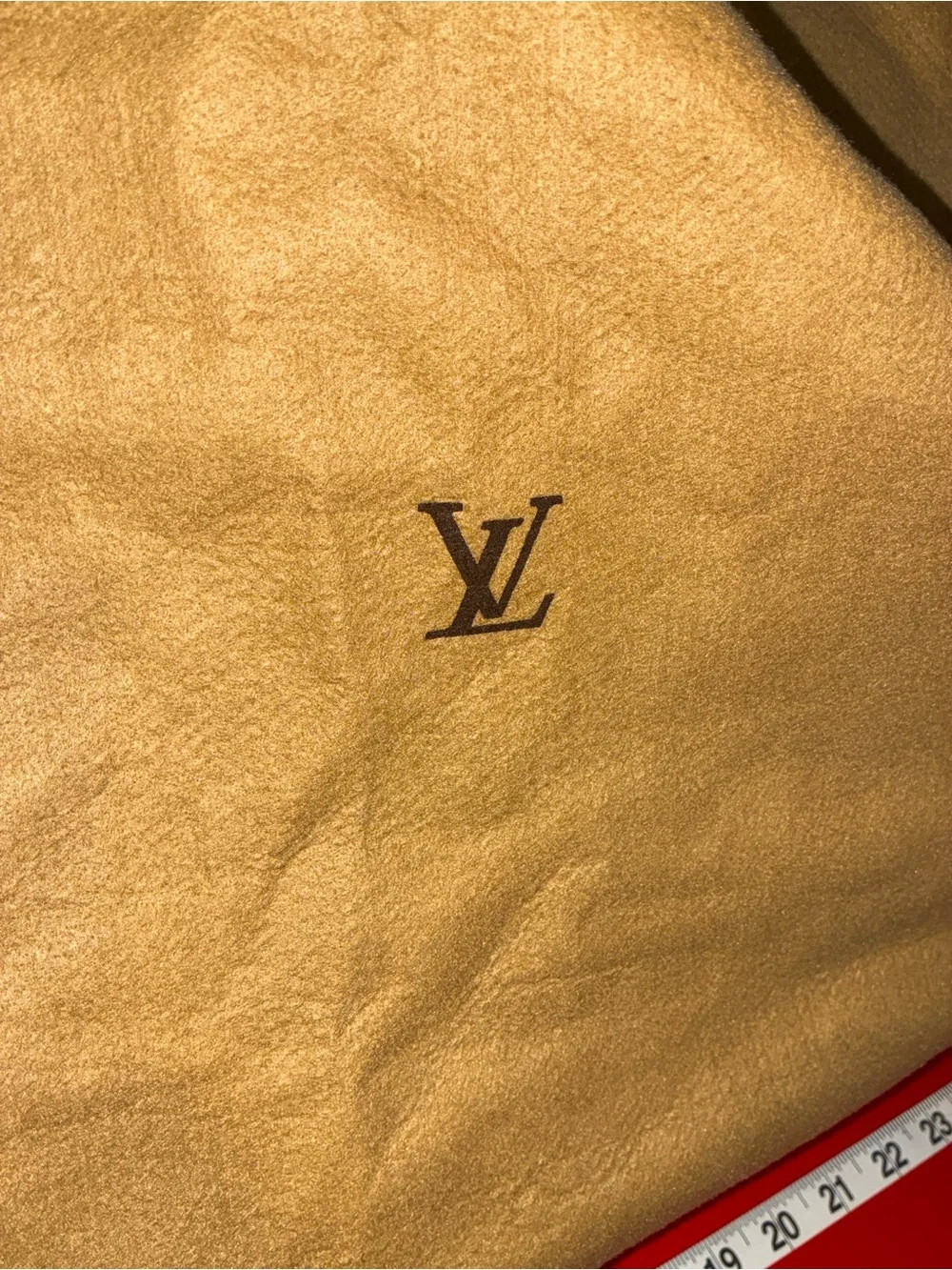 Louis Vuitton Brown Monogram Canvas Duffel Keepall 60 with dusty